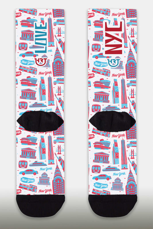 Love New York - Calcetines - Caña Media-Alta
