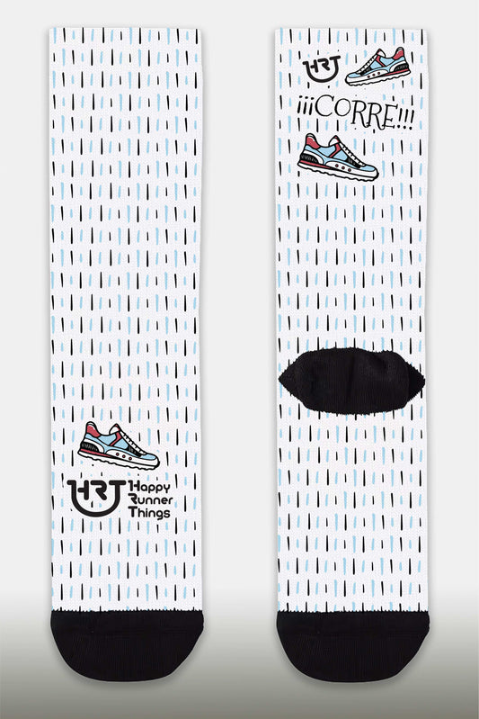 Quien no Vuela, Corre - Calcetines - Caña Media-Alta