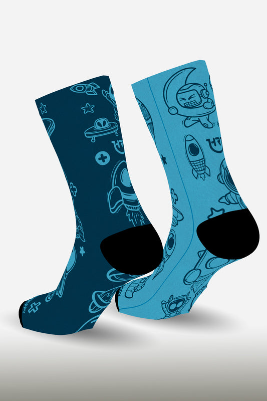 Need More Space - Calcetines - Caña Media-Alta