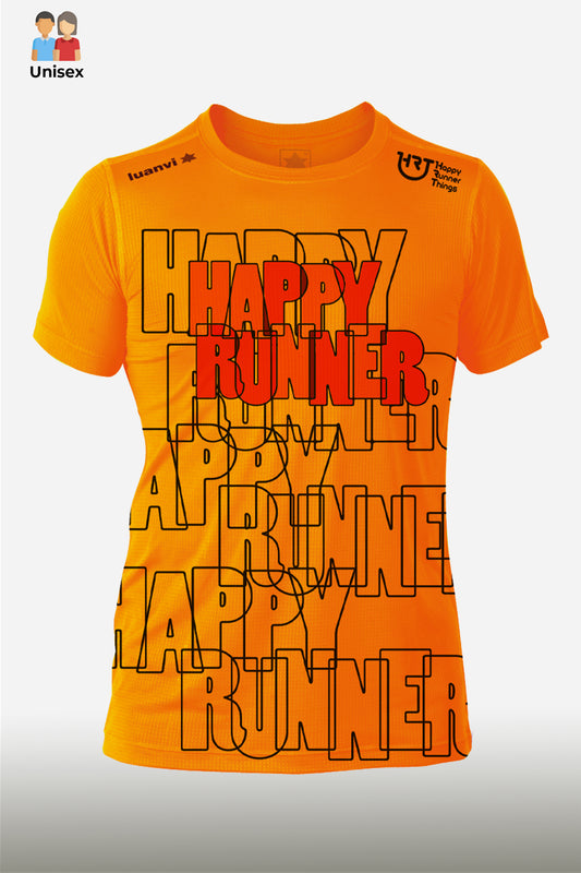 Happy Runner - Camiseta Técnica Unisex