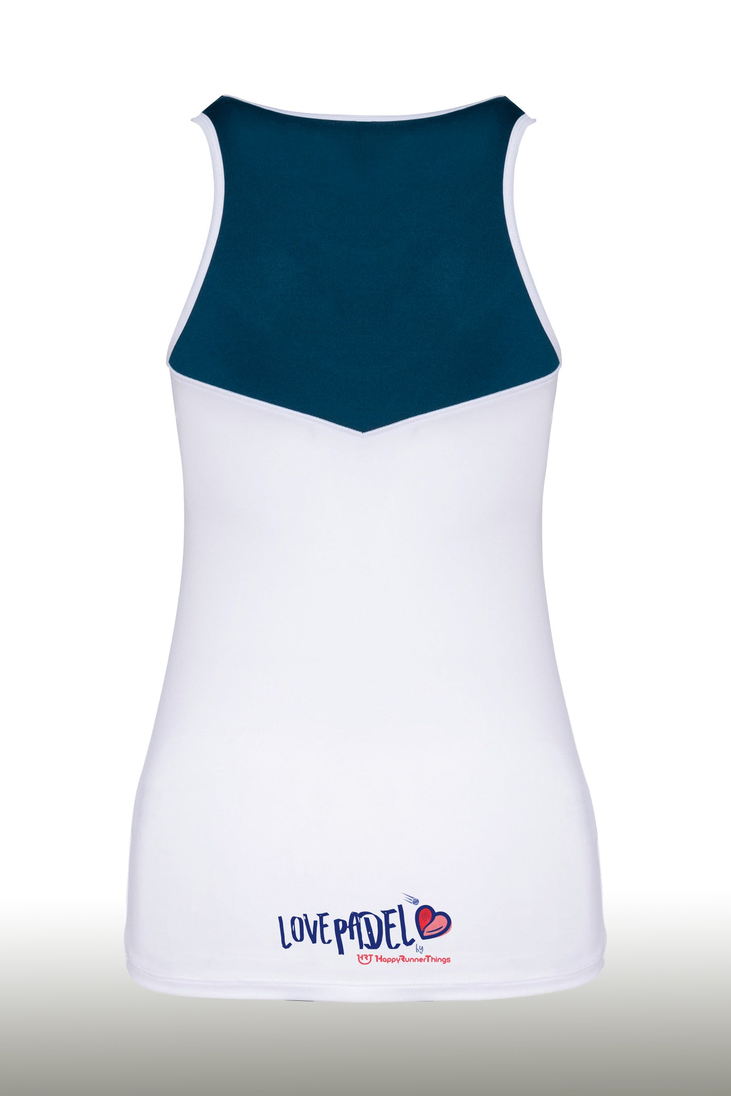 Love Padel - Pro - Camiseta Mujer - White-Blue