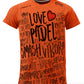 Love Padel - Camiseta Padel Unisex - Naranja