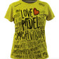 Love Padel - Camiseta Padel Mujer - Pistacho