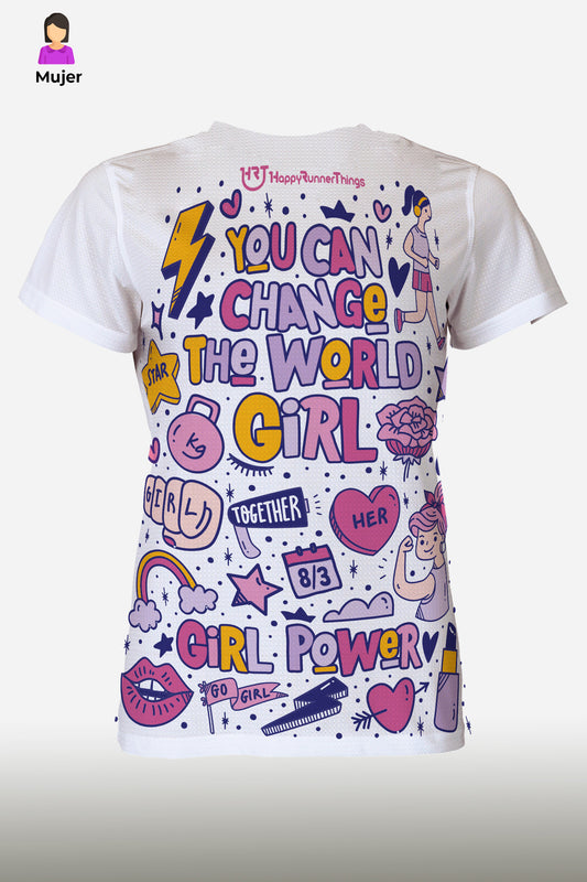 Girl Power - Camiseta Técnica Mujer
