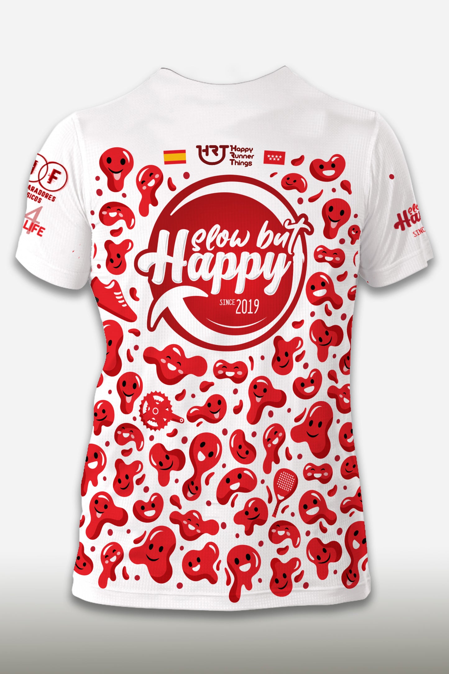 Slow But Happy - Camiseta Técnica Unisex - 2023