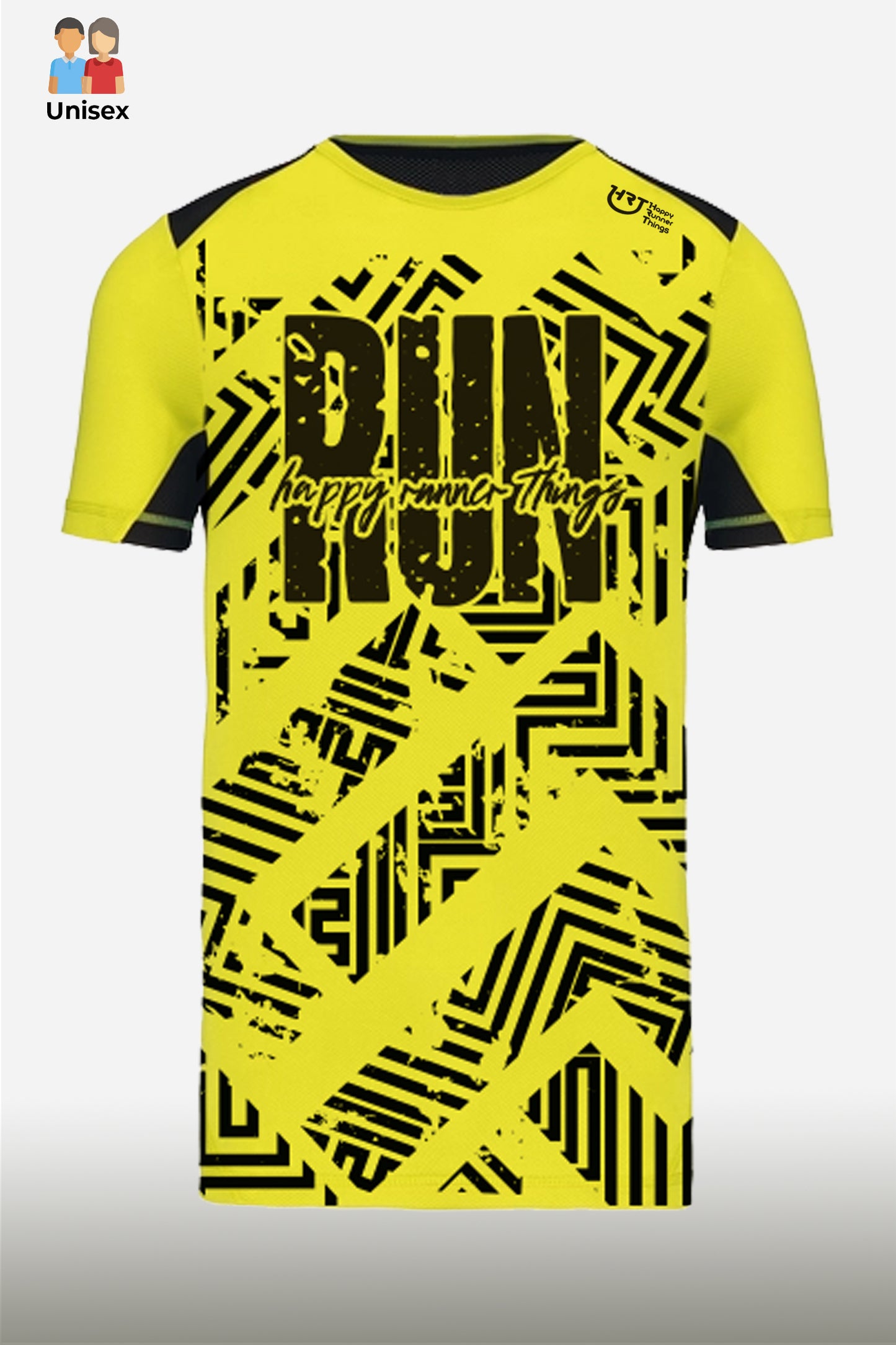 Run Road - Camiseta Bicolor Running Unisex