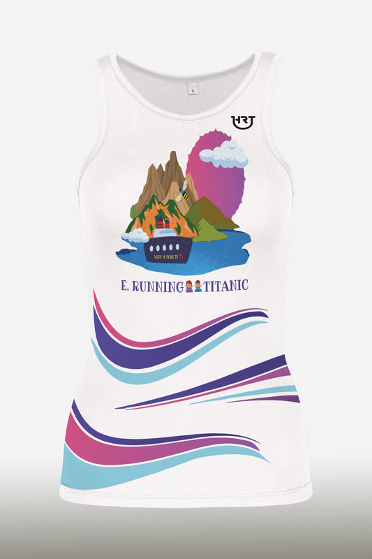 E. Running Titanic 2024 - Camiseta Tirantes Mujer
