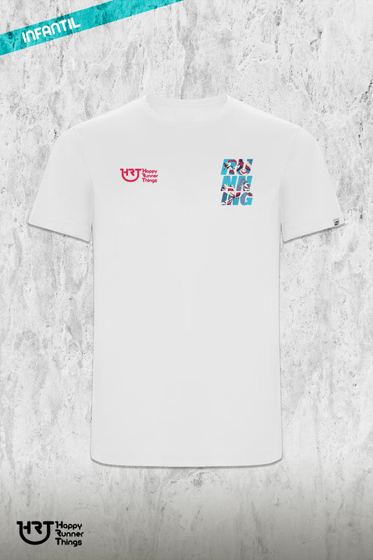 RU-NN-ING - Camiseta ECO Infantil - Manga Corta