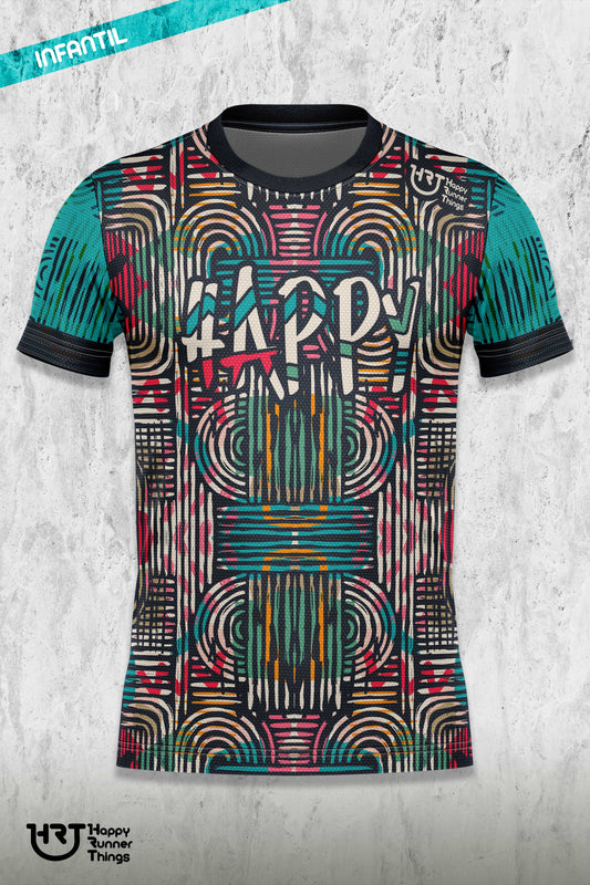 Ethnic - Camiseta Técnica Kids - Manga Corta