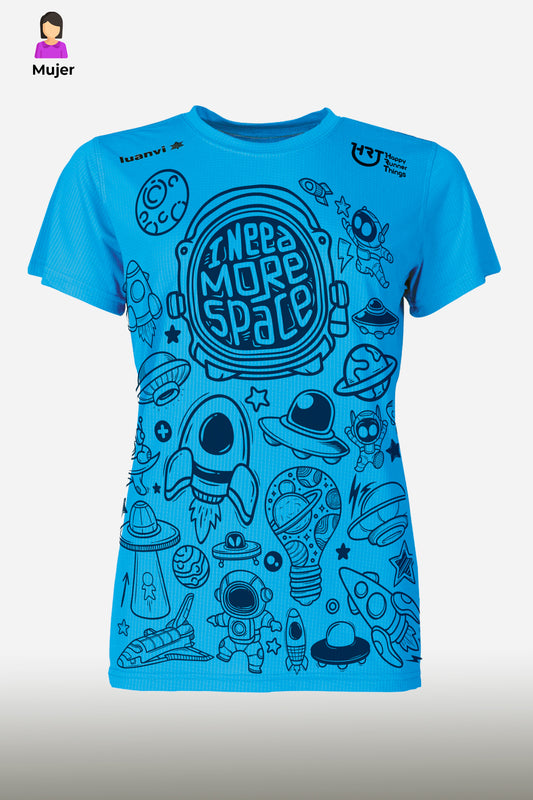 Need More Space - Camiseta Técnica Mujer