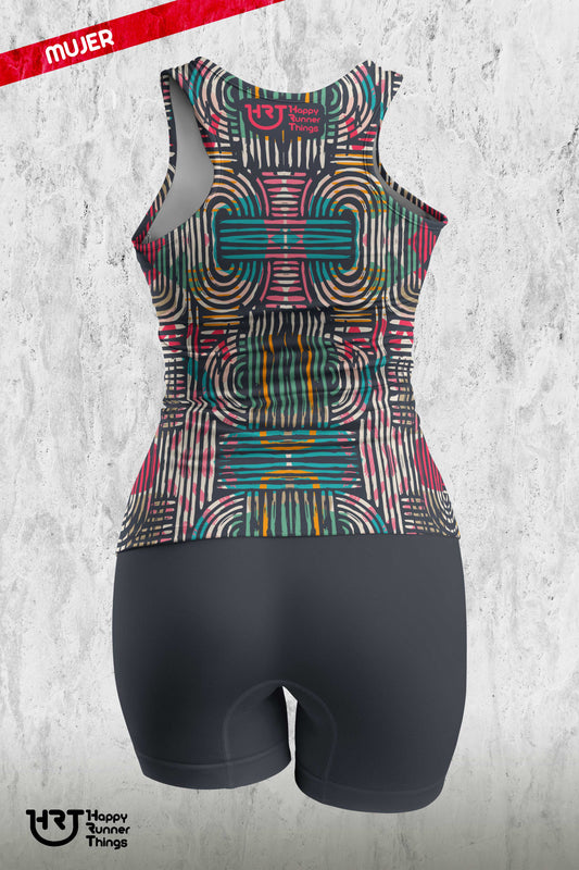 Ethnic - Camiseta Técnica Mujer - Tirantes