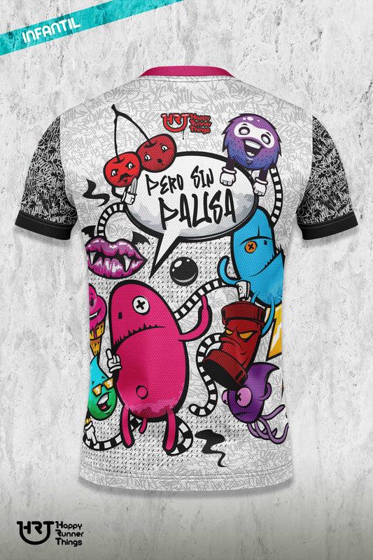 Sin Prisa - Camiseta Técnica Kids - Manga Corta