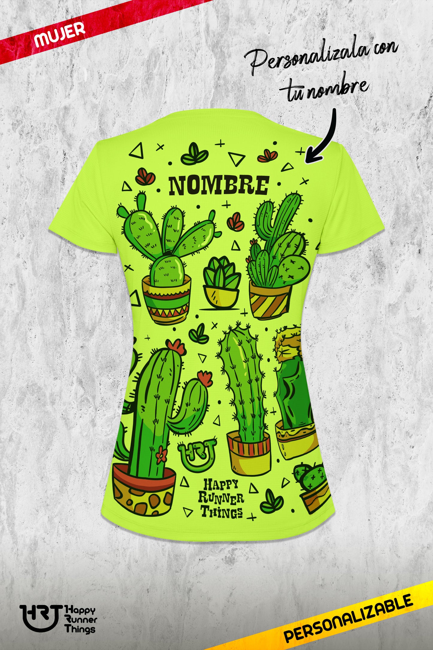 Can't Catch Me - Camiseta ECO Running Mujer - Manga Corta