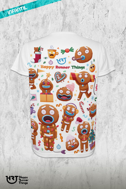 MeRun Christmas - Camiseta Running Junior