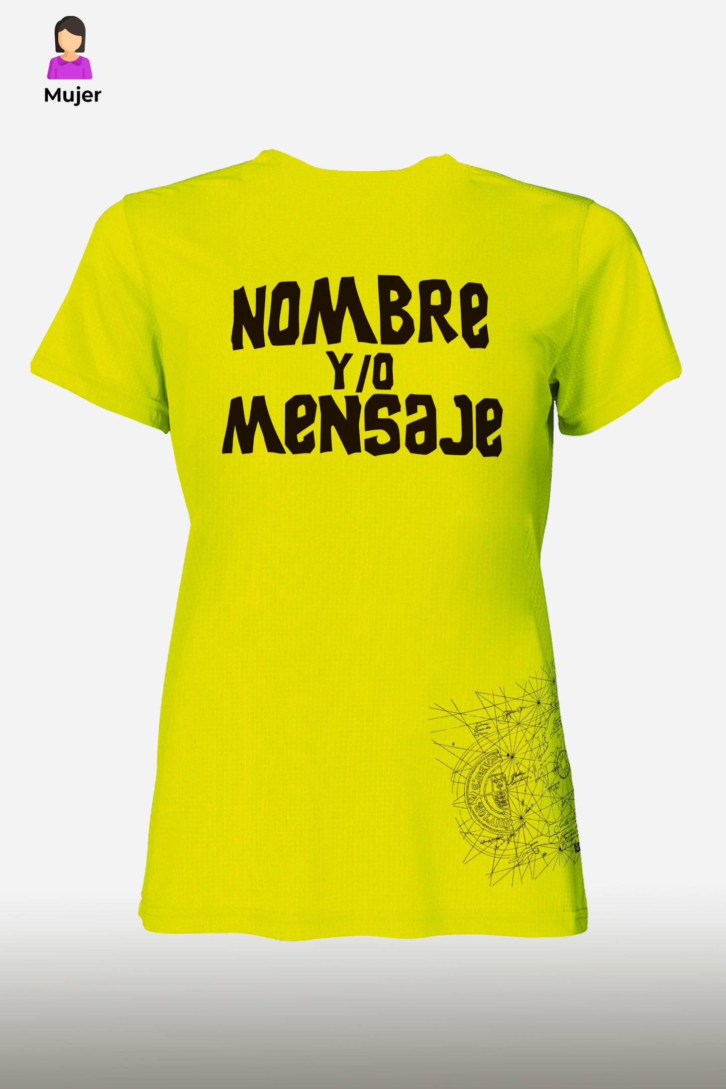 Never Say Die - Camiseta Técnica Mujer