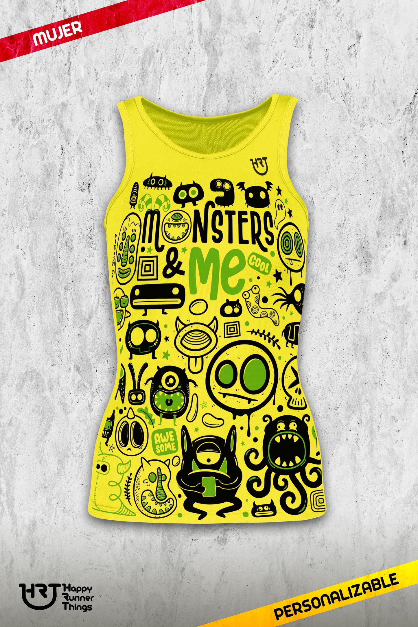 Monsters & ME - Camiseta Tirantes Mujer