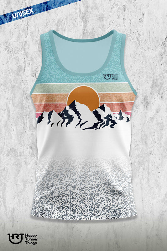 Mountains - Camiseta Técnica Unisex - Tirantes