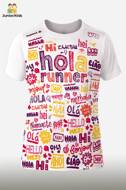 Hola Runner - Camiseta Running Junior/Kids
