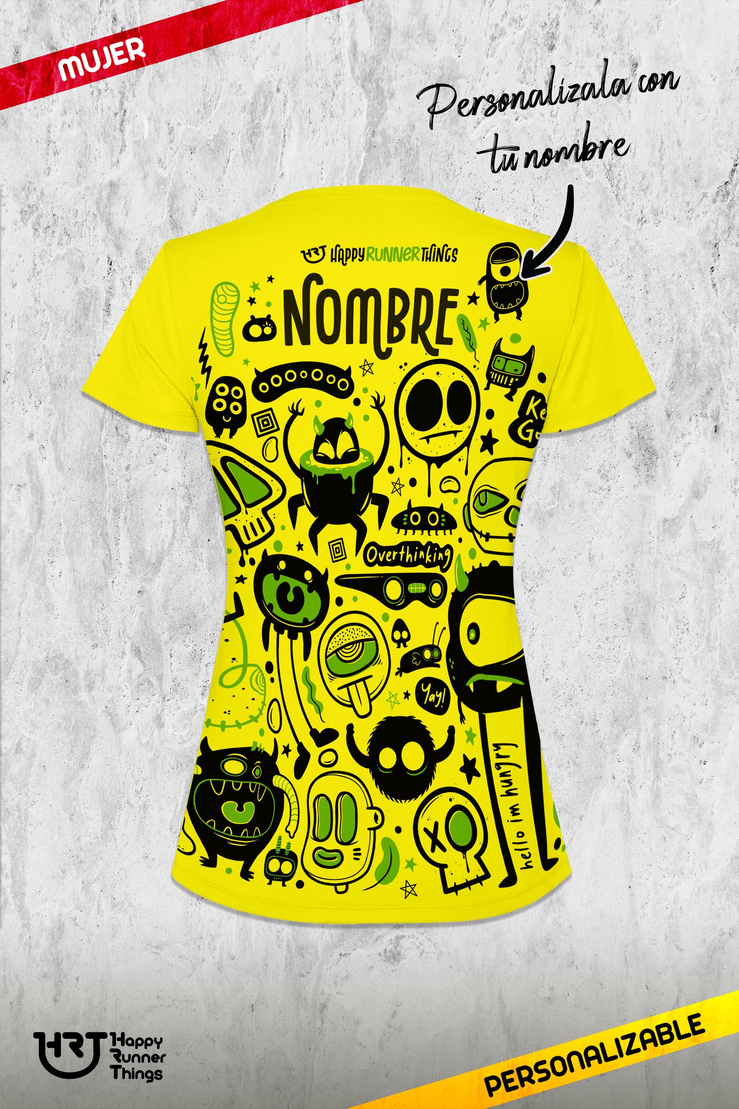Monsters & ME - Camiseta ECO Técnica Mujer