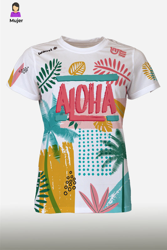 Aloha - Camiseta Running Mujer