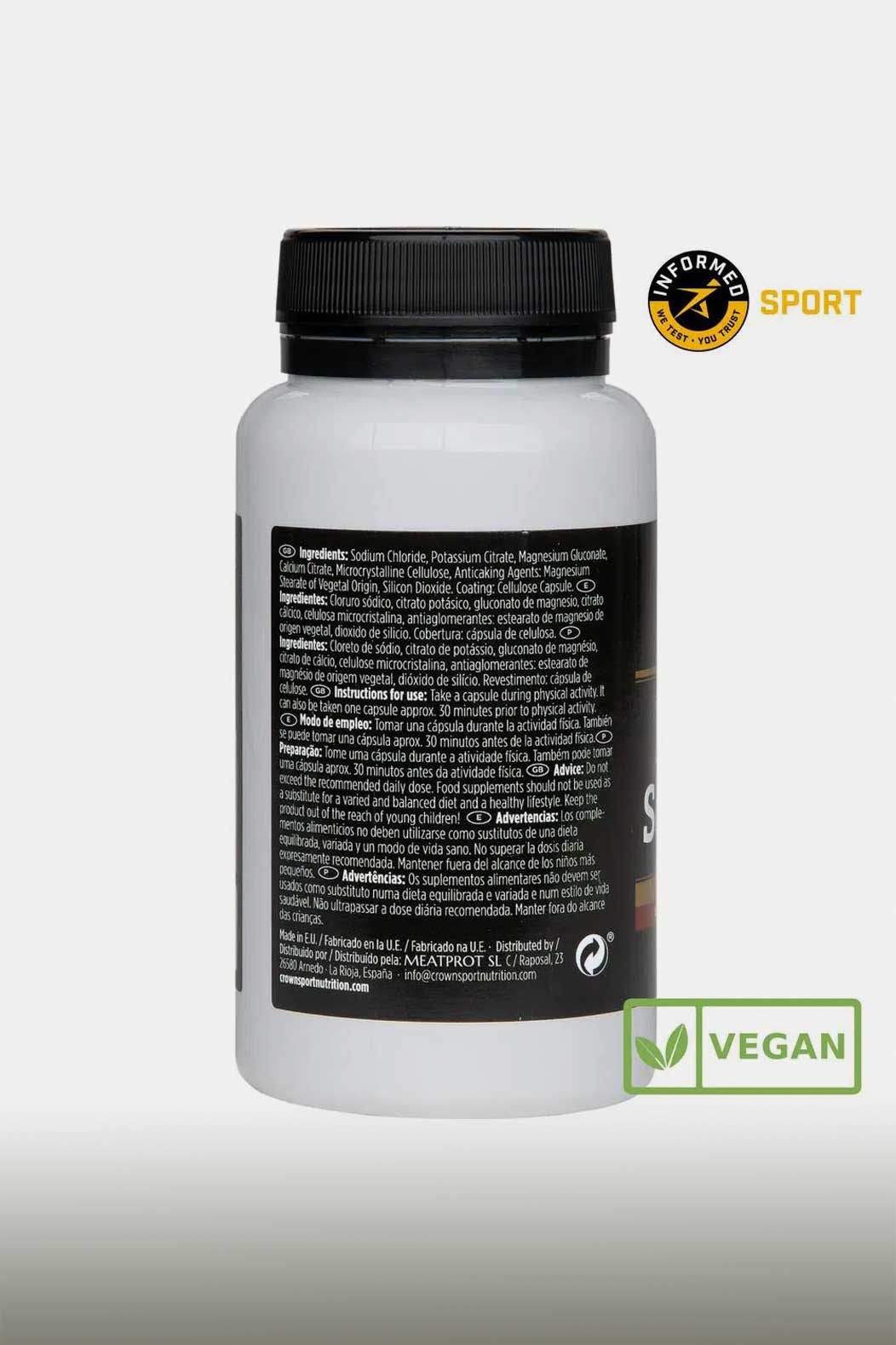 Pro Salt Caps - Crown Nutrition Sport