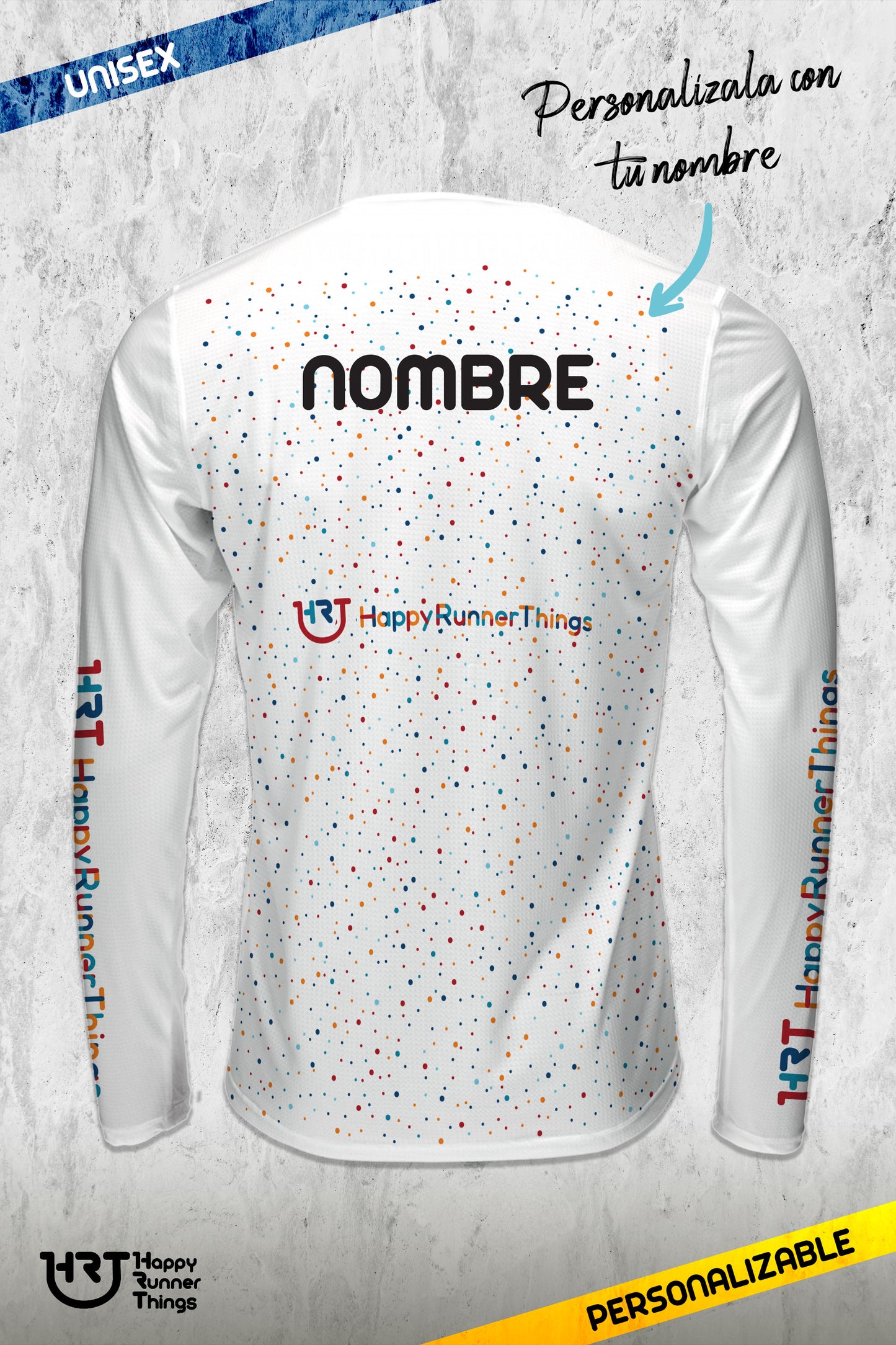 Run in Colors - Camiseta Técnica Unisex - Manga Larga