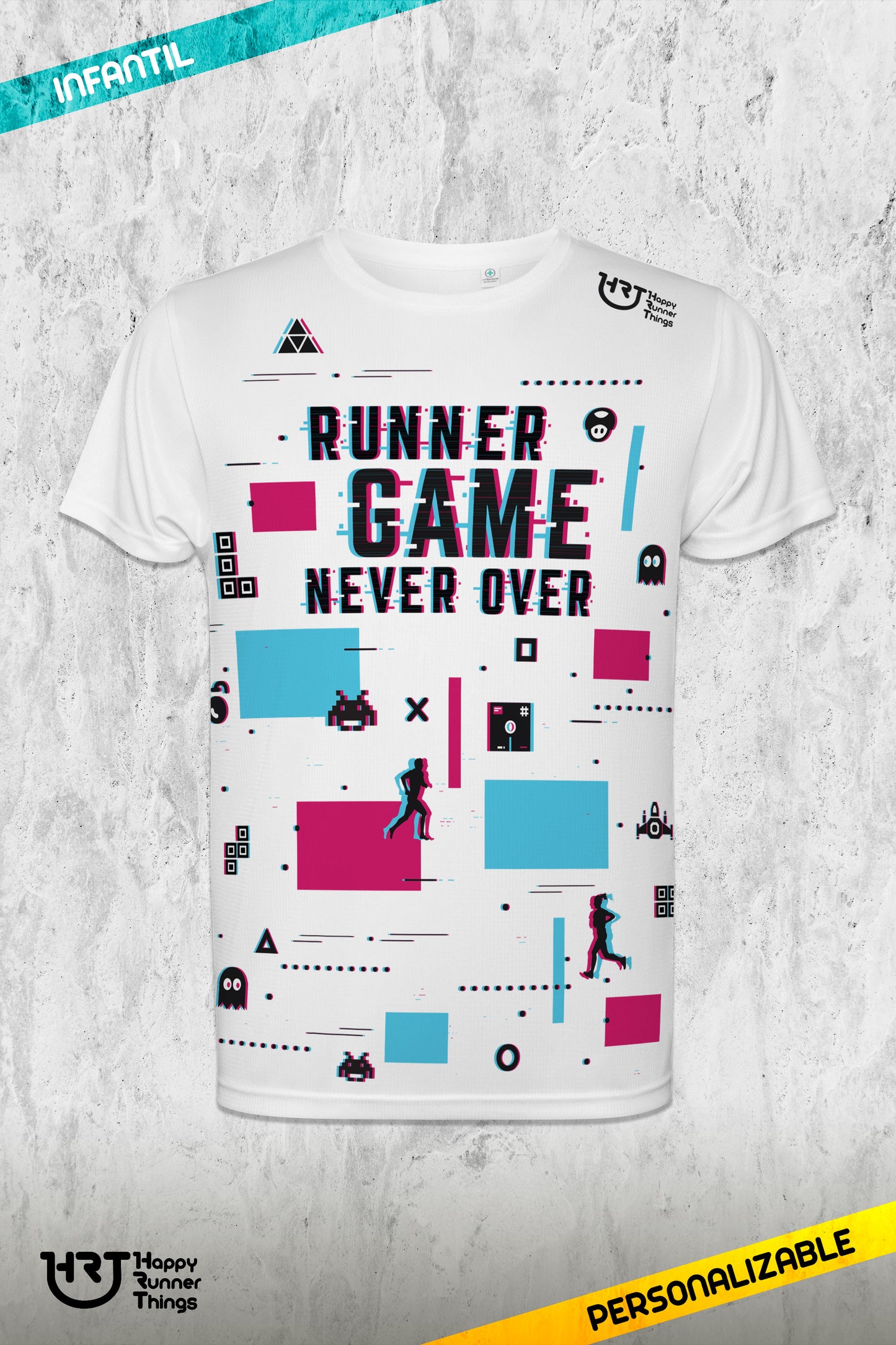 Runner Game 3.0 - Camiseta ECO Running Infantil - Manga Corta