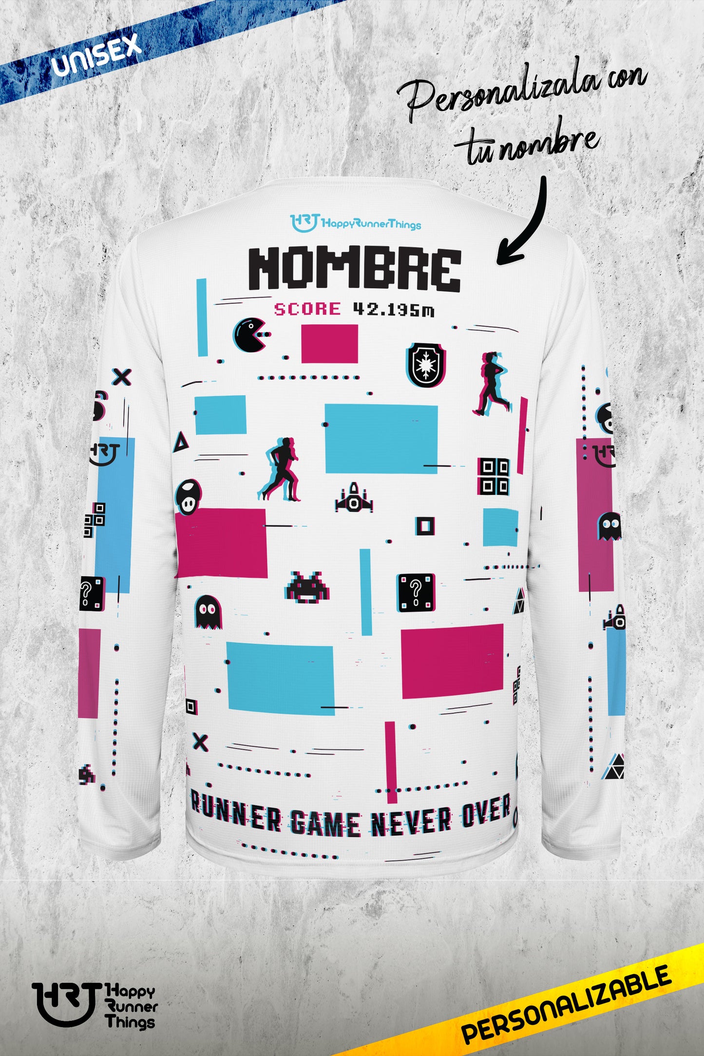 Runner Game 3.0 - Camiseta ECO Running Unisex - Manga Larga