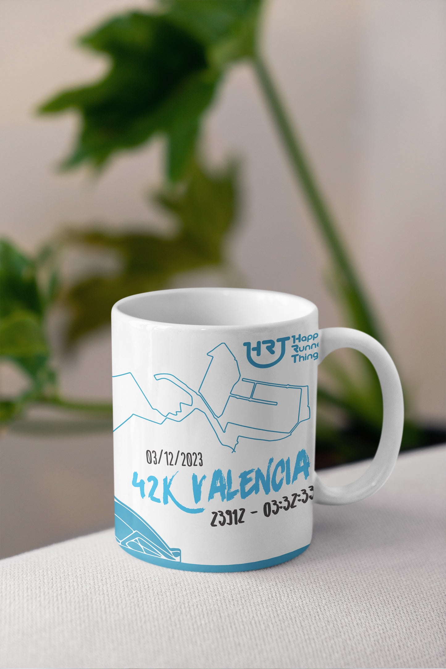 Trazados - Taza - Maratón Valencia