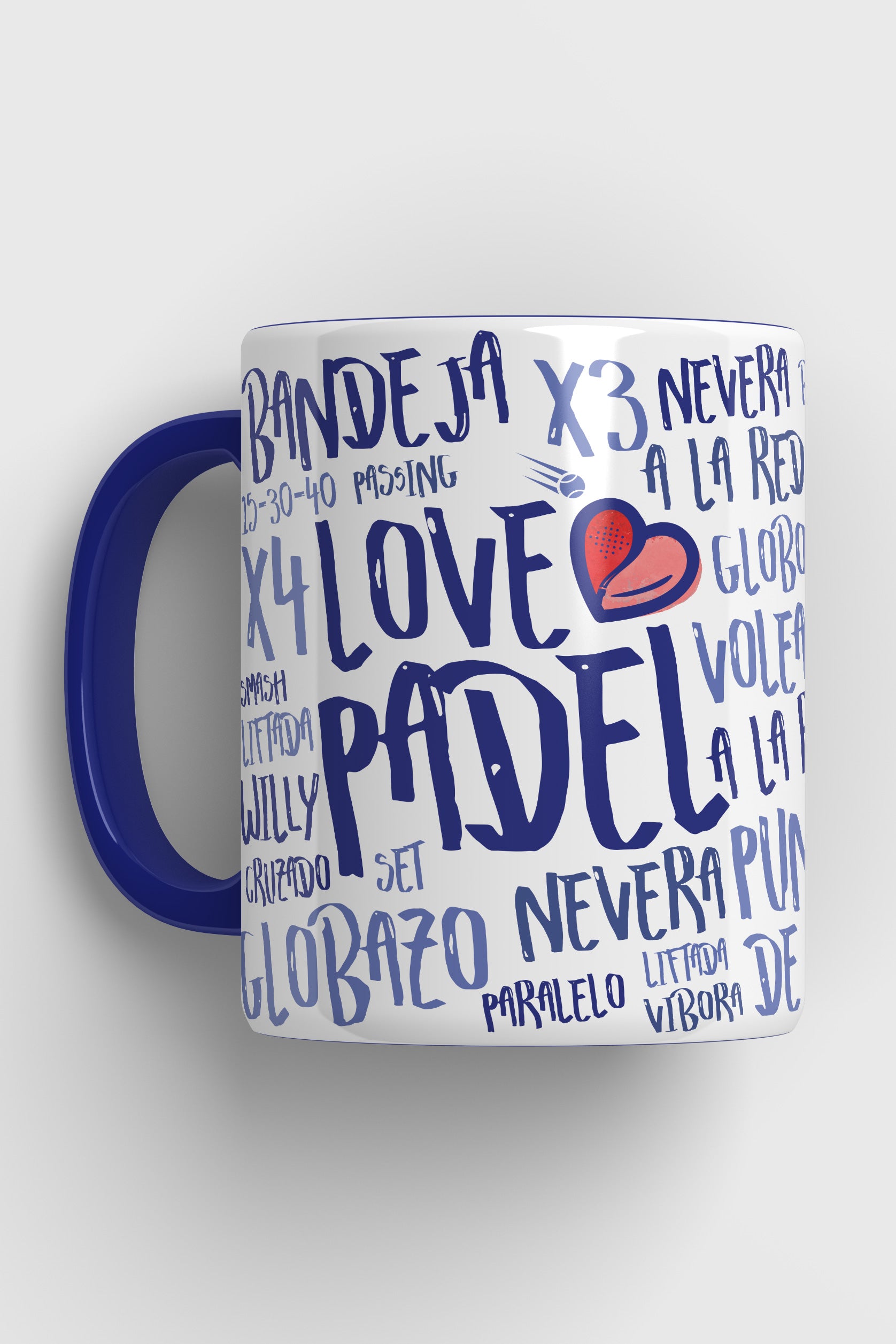 Love Padel - Camiseta Padel Unisex - Gris – Happy Runner Things