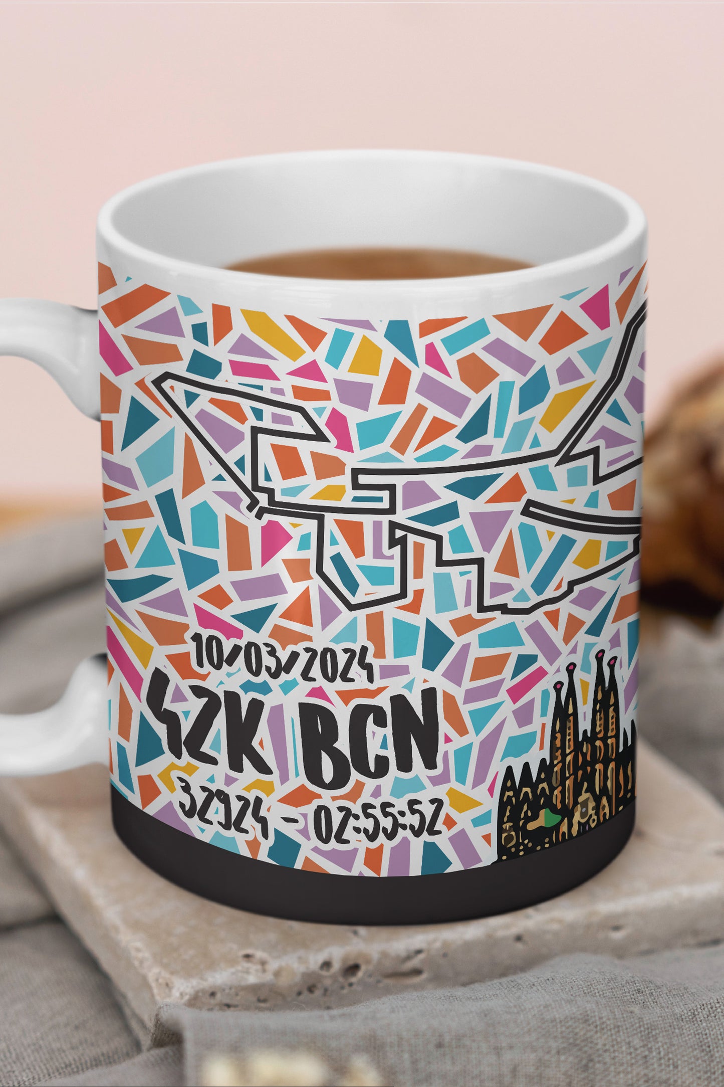 Trazados - Taza - Maratón Barcelona