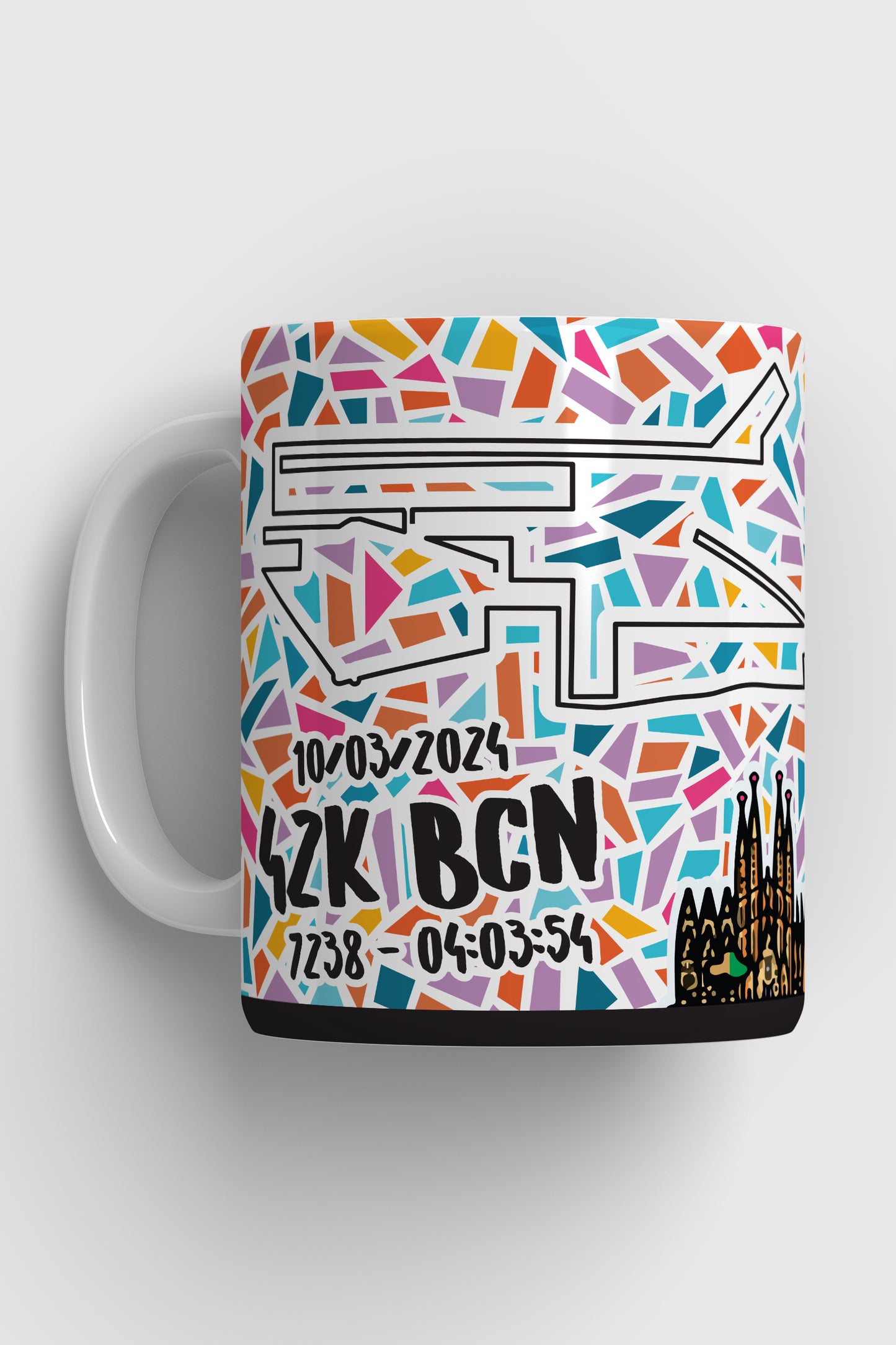 Trazados - Taza - Maratón Barcelona