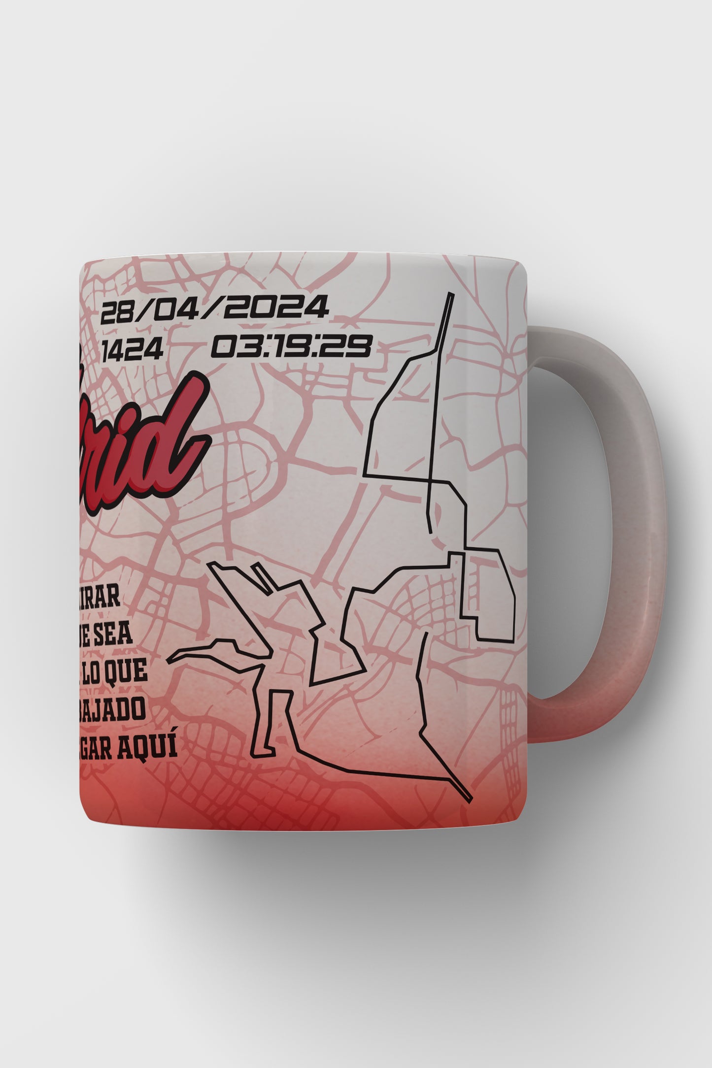 Trazados - Taza - Maratón Madrid RnR