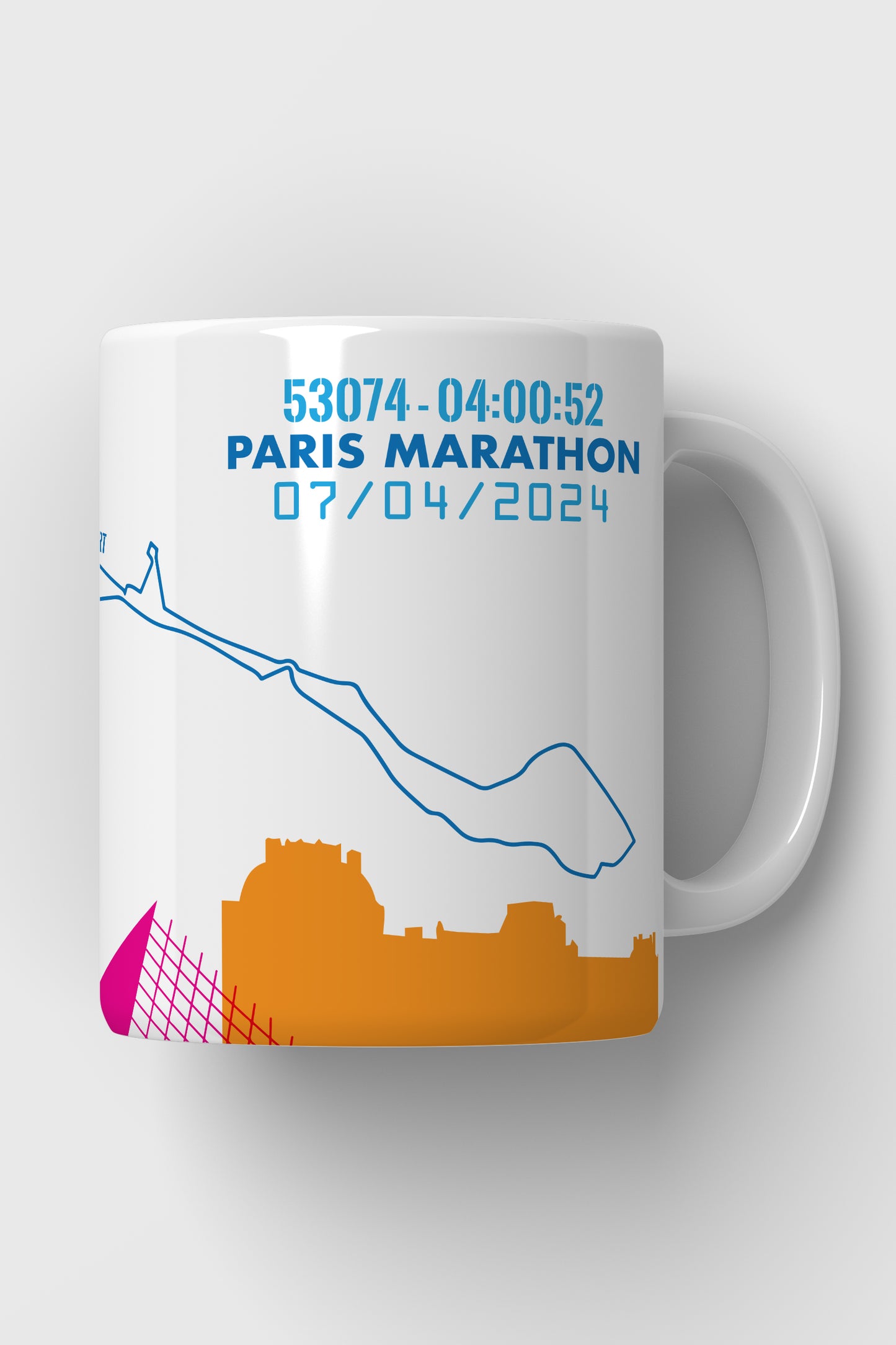 Trazados - Taza - Paris Marathon