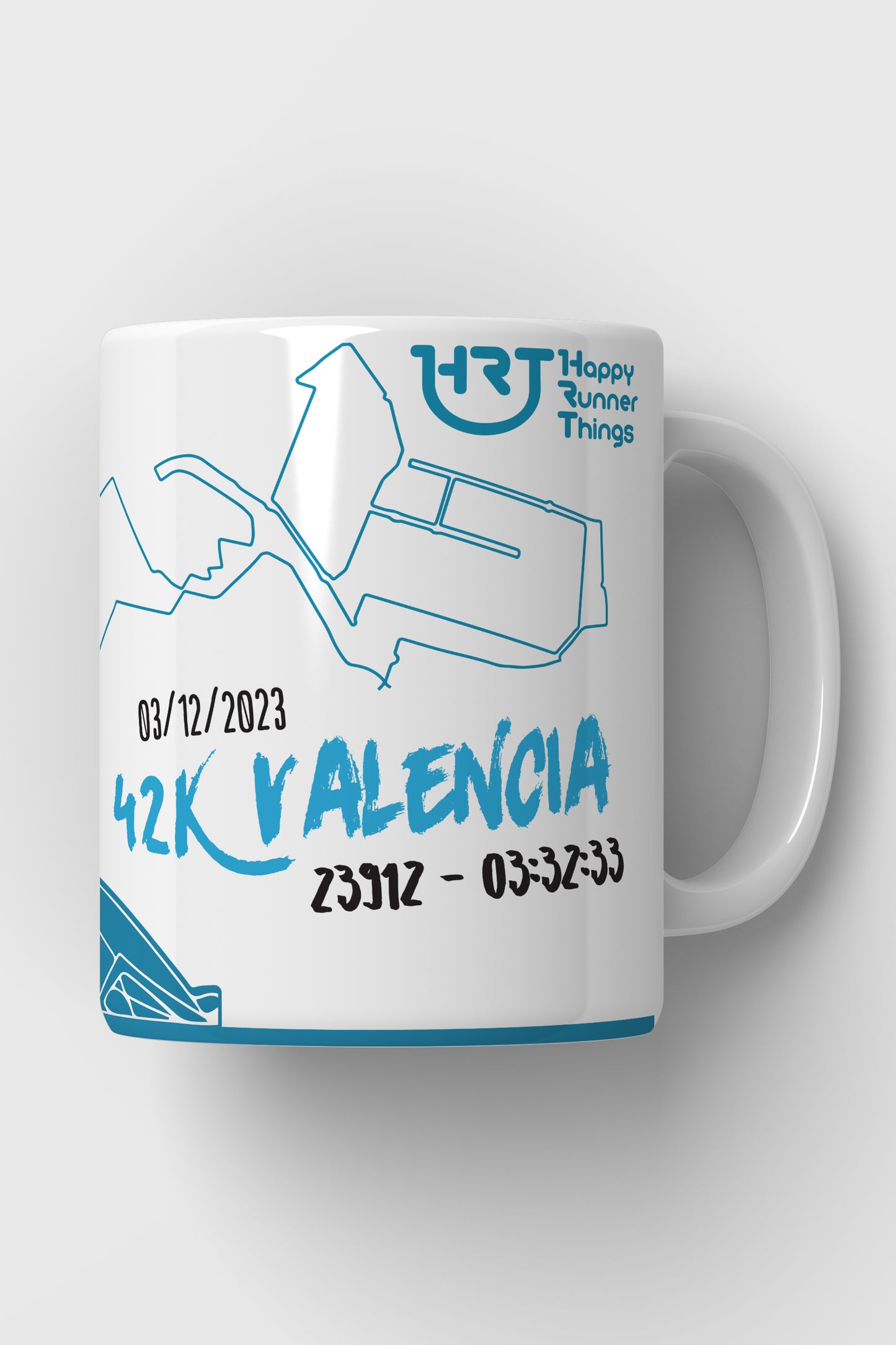 Trazados - Taza - Maratón Valencia