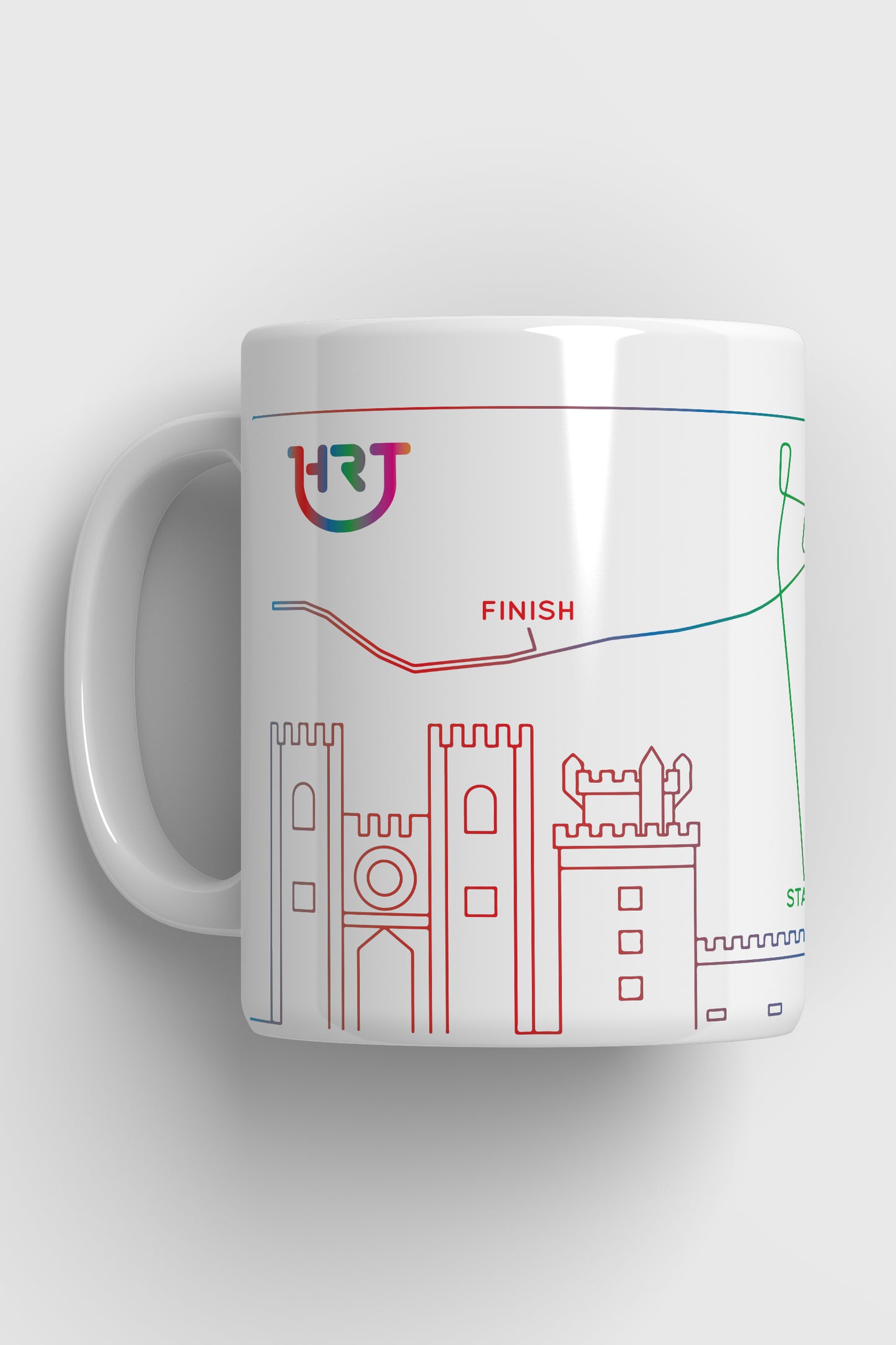 Trazados - Taza - Medio Maratón Lisboa