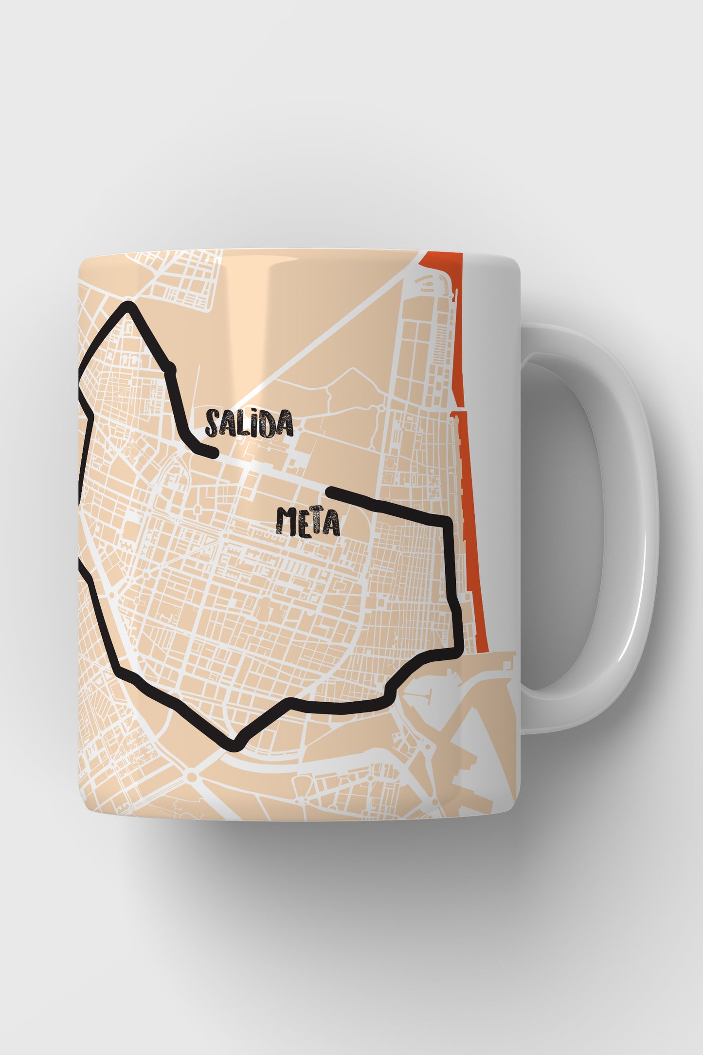 Trazados - Taza - Medio Maratón Valencia