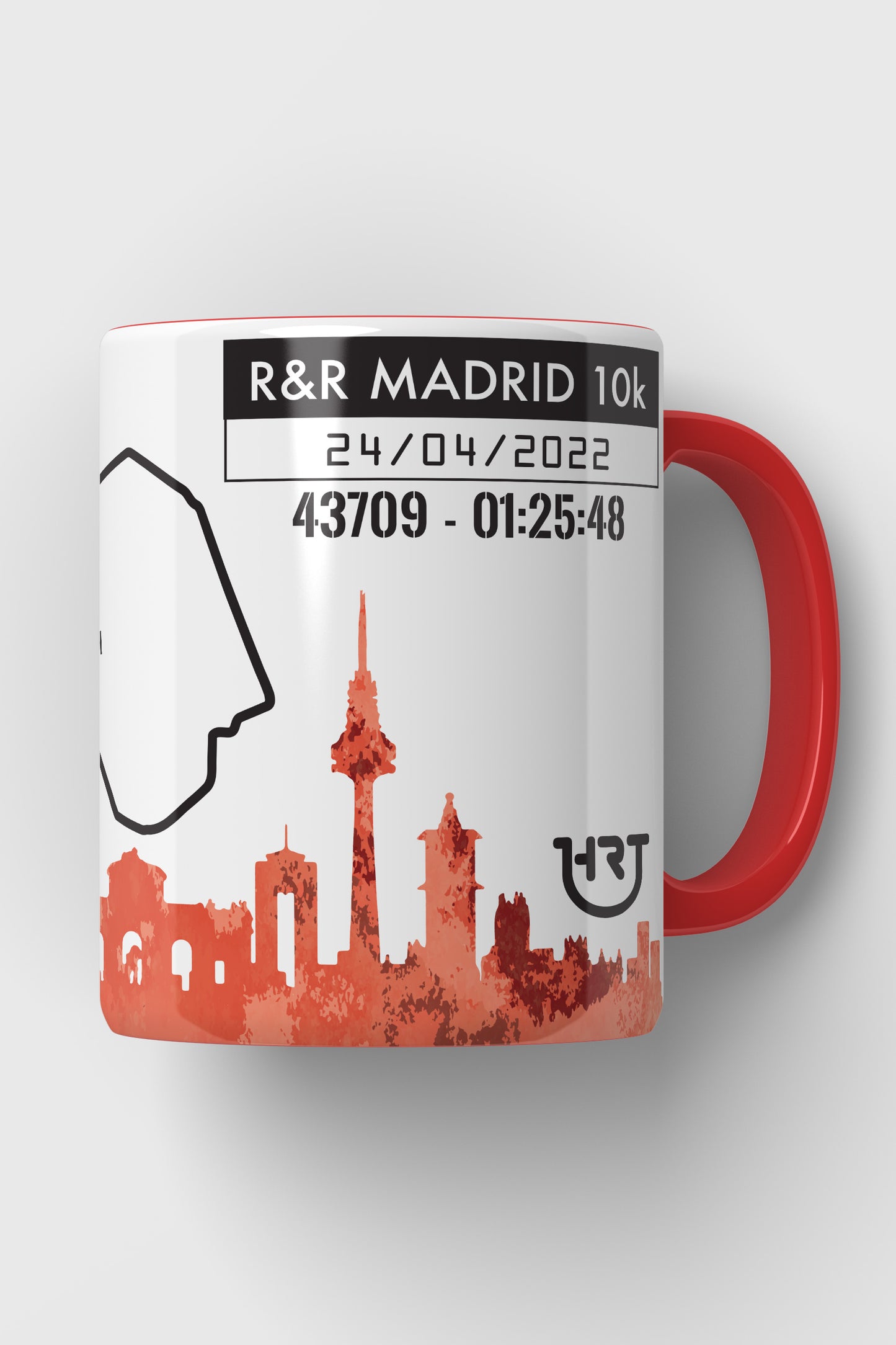 Trazados - Taza - 10K Madrid RnR