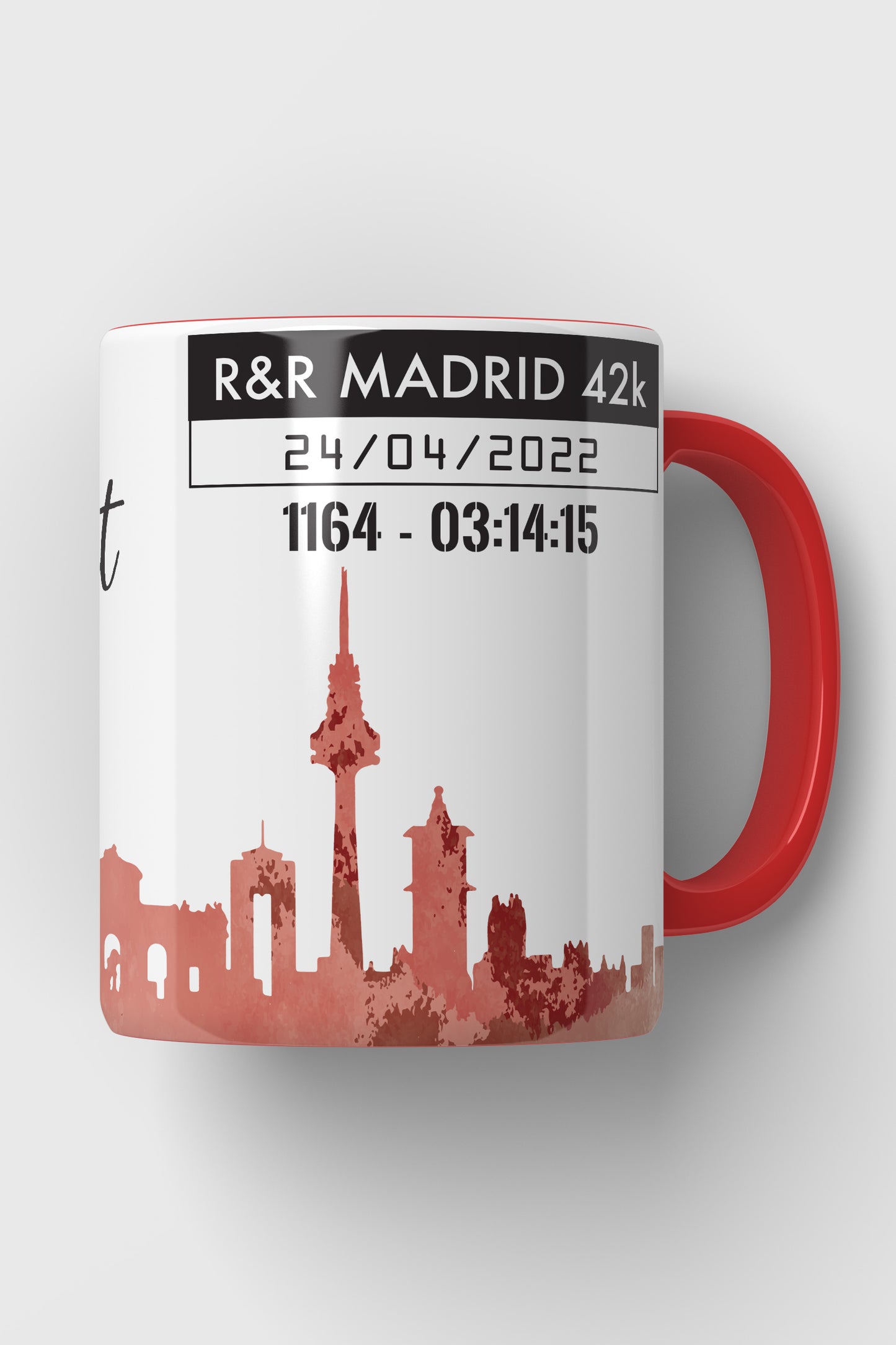 Trazados - Taza - Maratón Madrid RnR