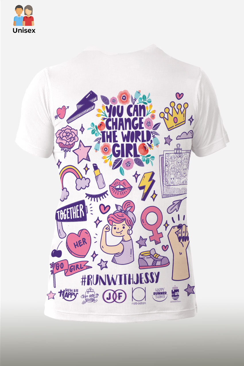 GRL PWR - Camiseta Técnica Unisex