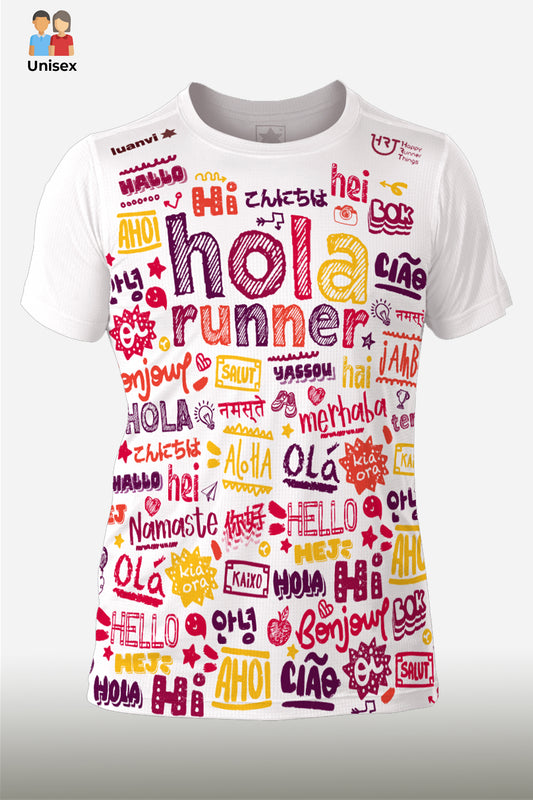 Hola Runner - Camiseta Running Unisex