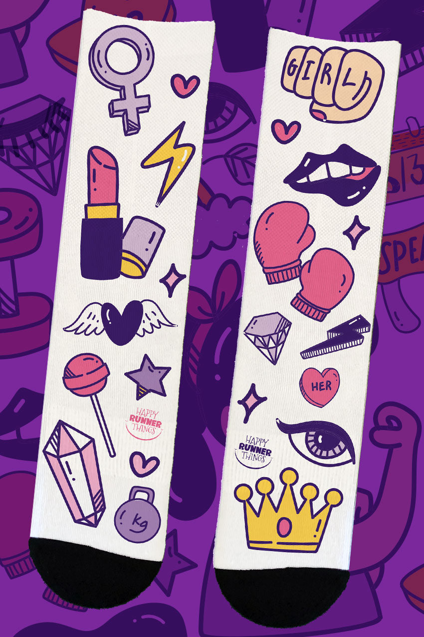 GRL PWR - Calcetines