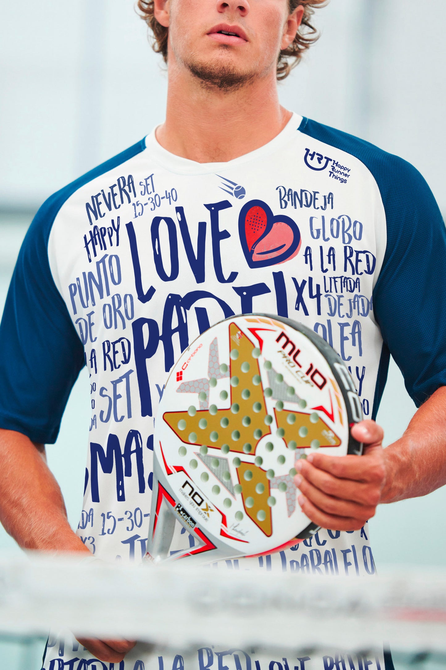 Love Padel - Pro - Camiseta Unisex - Blue