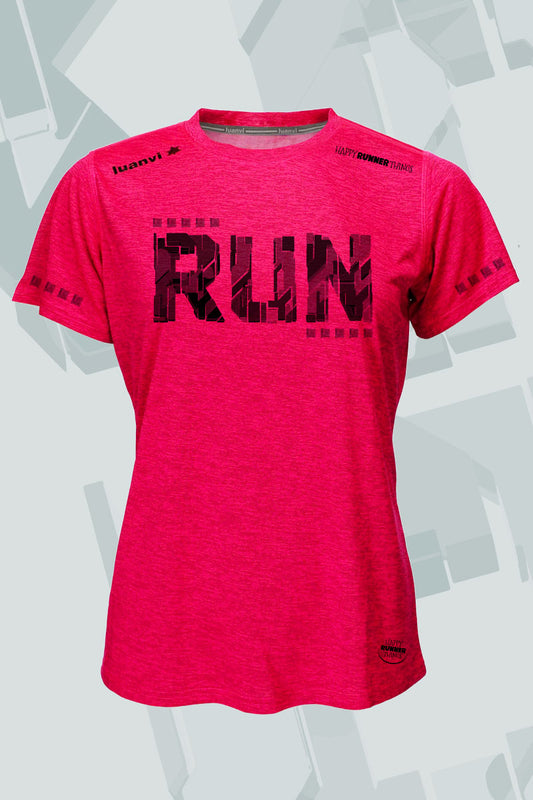 Run Rocks - Camiseta Técnica Mujer