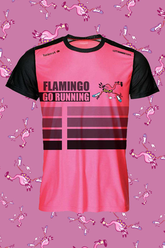 Flamin Go Running - Camiseta Técnica Unisex