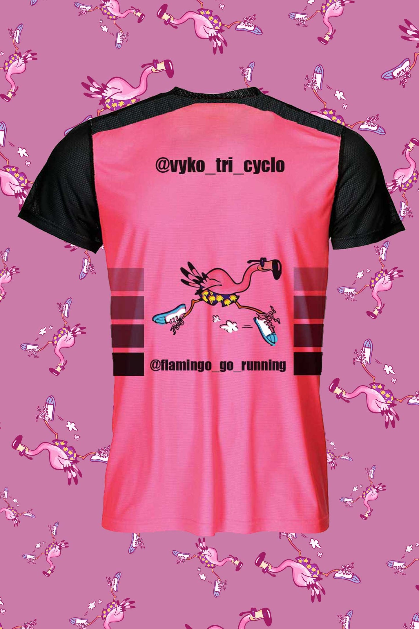 Flamin Go Running - Camiseta Técnica Unisex