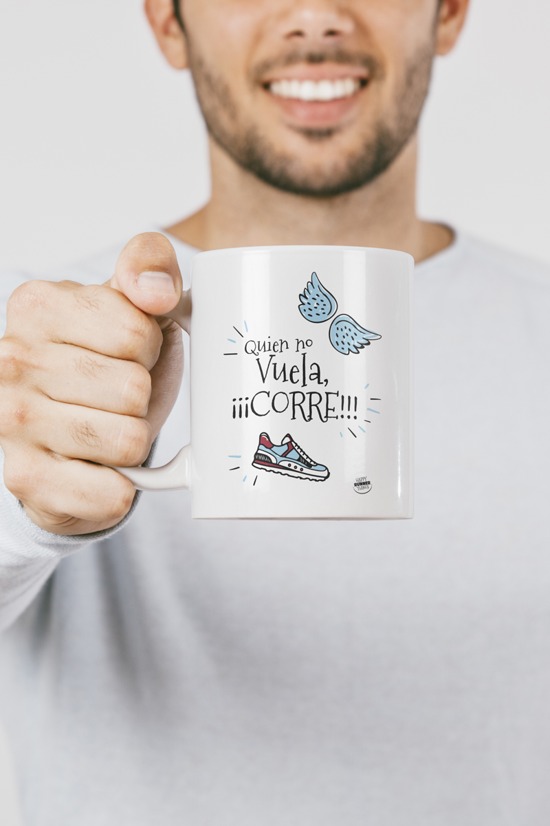 Quien no Vuela, Corre - Taza