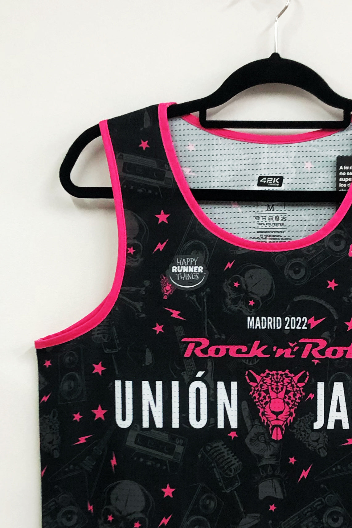 Unión Jaguar - Camiseta Tirantes Maratón Madrid 2022