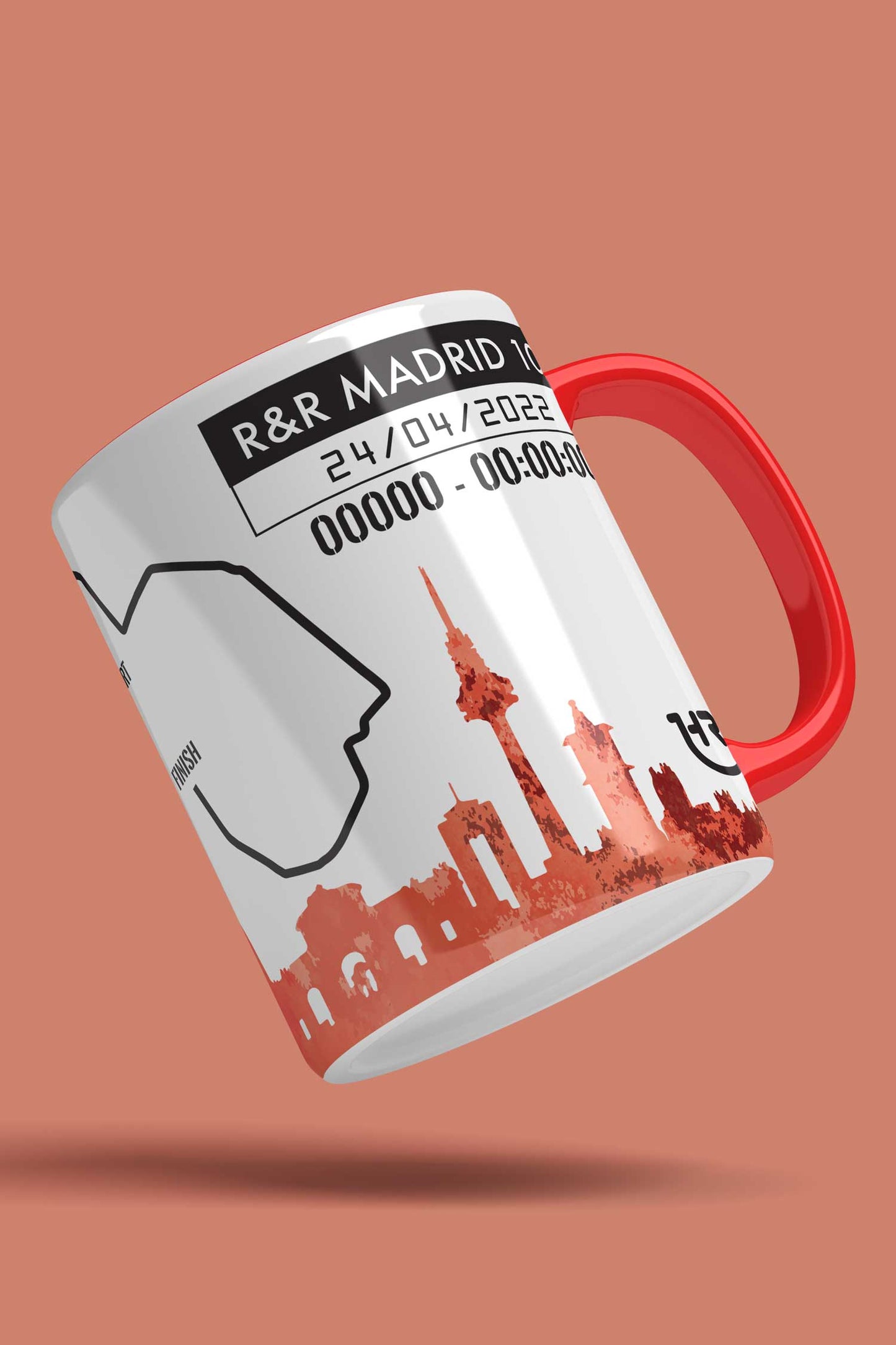 Trazados - Taza - 10K Madrid RnR