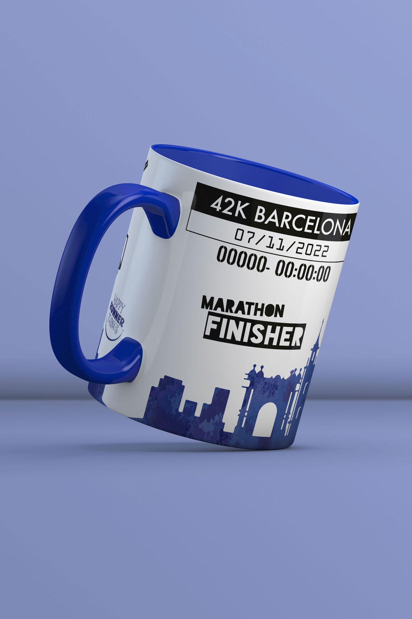 Trazados - Taza - Maratón Barcelona